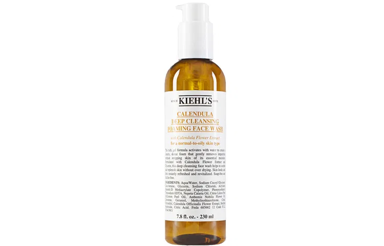 Очищающий гель для лица с календулой и аминокислотами Kiehl's Marigold Cleanser, 500 мл — фото 4