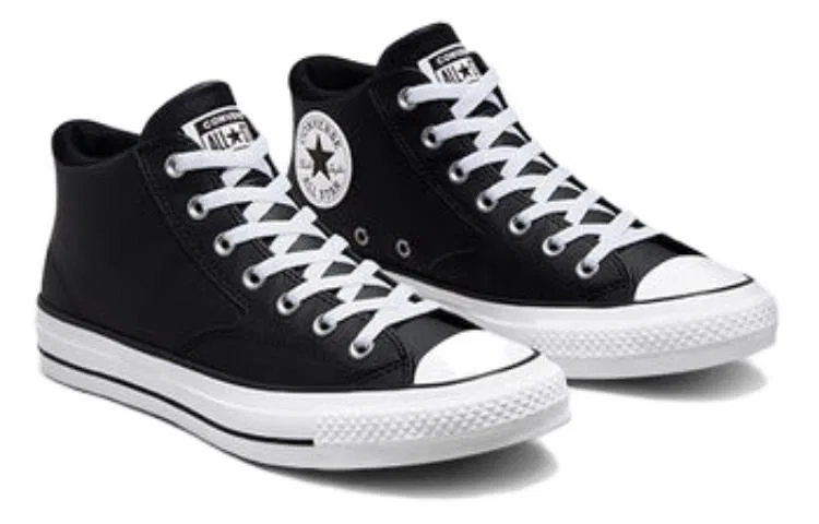Детские кроссовки для скейтбординга с защитой от скольжения Chuck Taylor All Star Malden Street Converse, Black/White/Black — фото 4