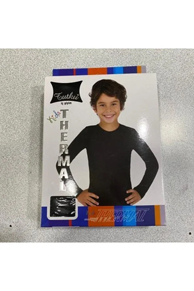 Детский комплект термобелья для мальчиков J.J.Jilly Jolly Baby&Kids, Black