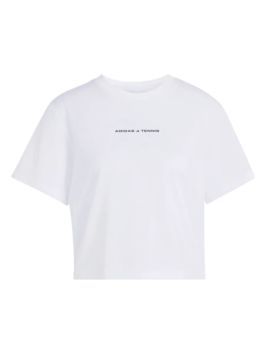 Спортивная футболка ADIDAS PERFORMANCE Performance Shirt 'TNS CLTR' белого цвета