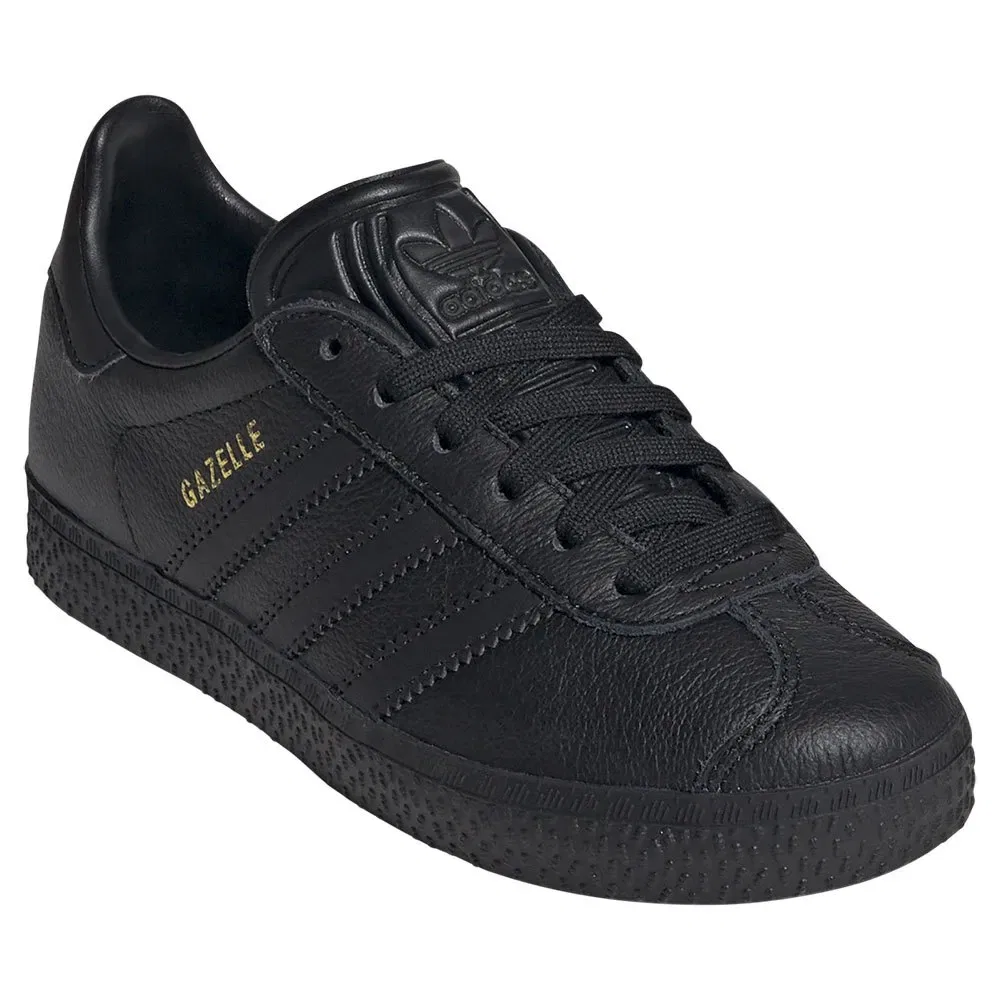 Детские кроссовки с контрастными полосками Gazelle Adidas Originals, Black — фото 4
