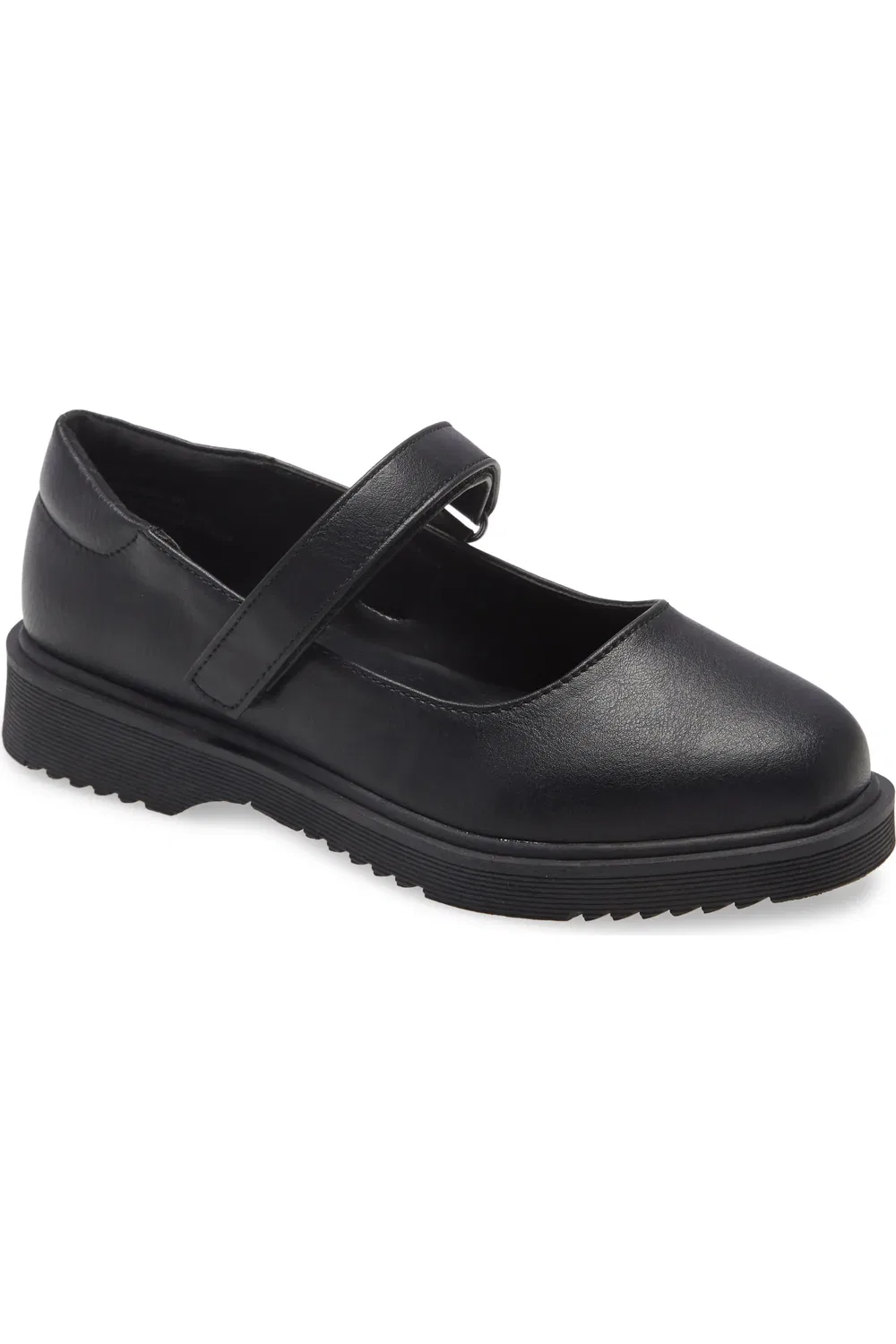 Детские туфли Мэри Джейн с регулируемым ремешком Grace Back to School Nordstrom, черный