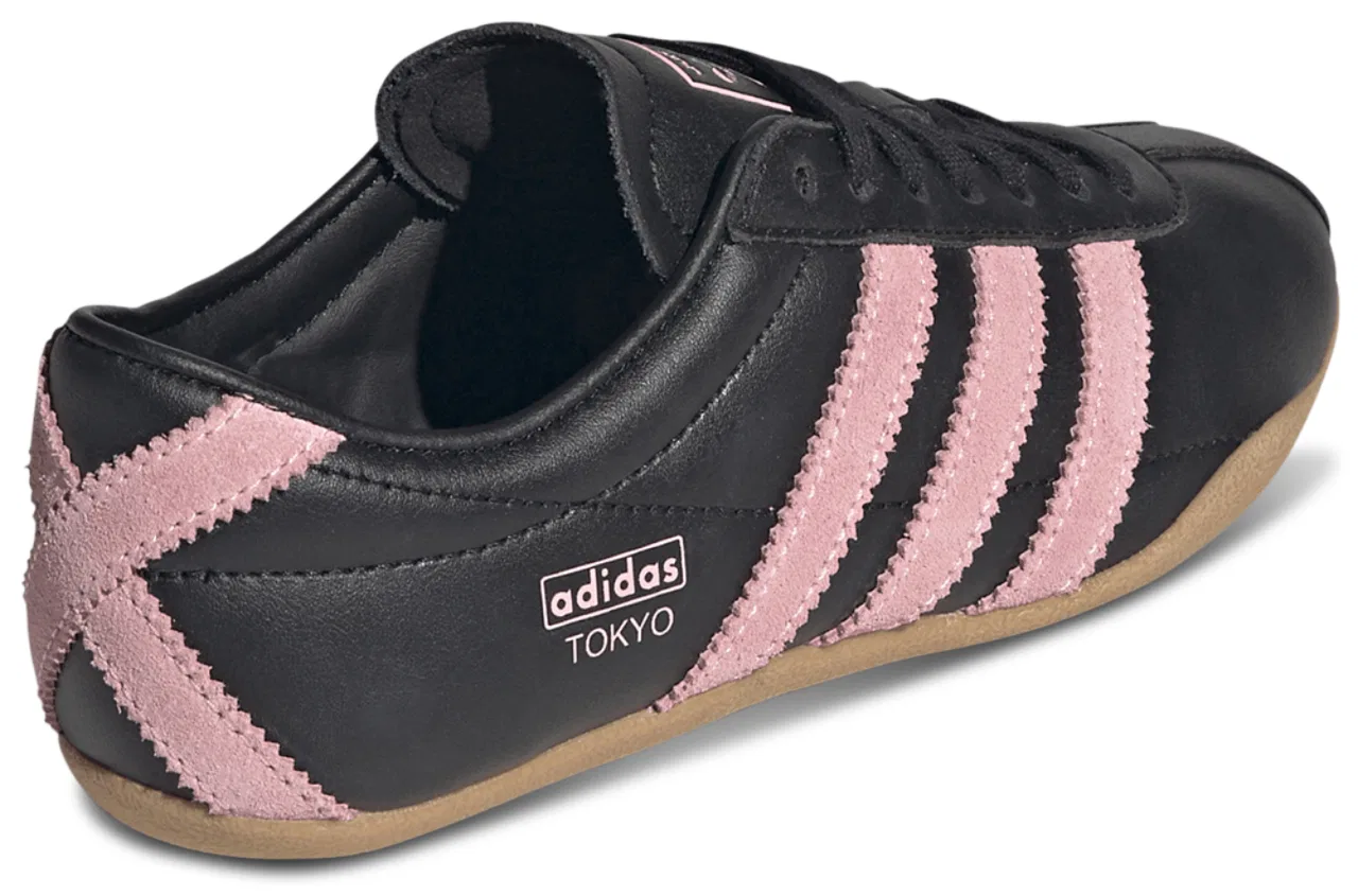 Кроссовки для девочек Tokyo Adidas, цвет Glow Pink/Gum/Core Black — фото 3