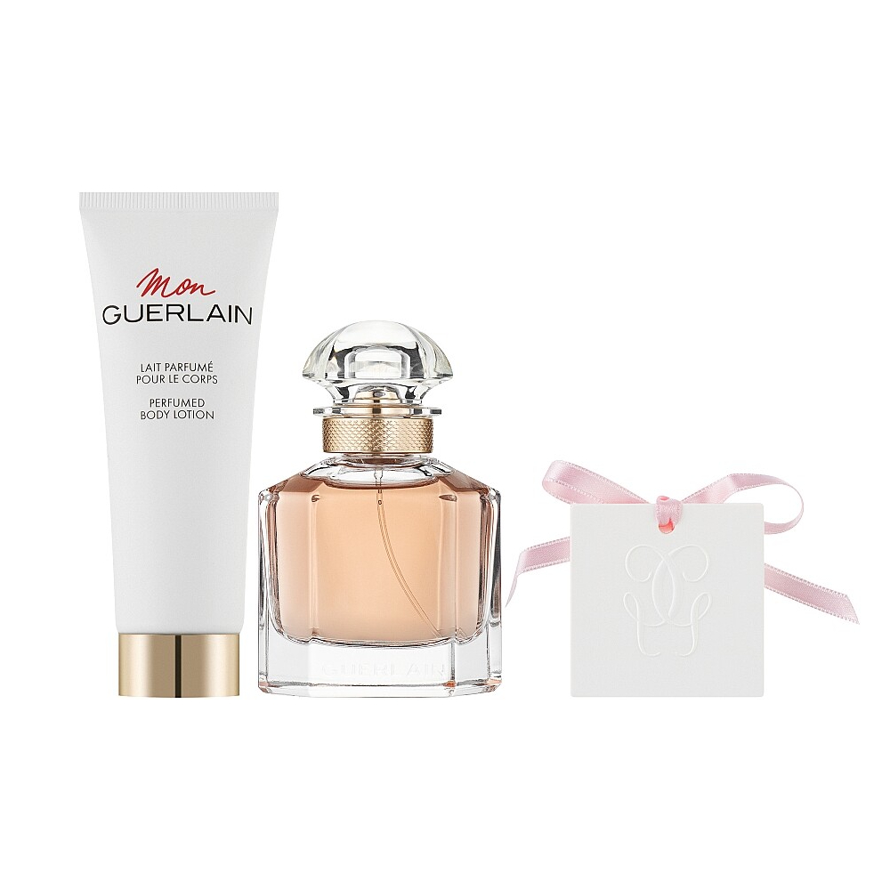 

Парфюмерный набор Guerlain Mon Guerlain с керамическим ароматизатором, 3 предмета