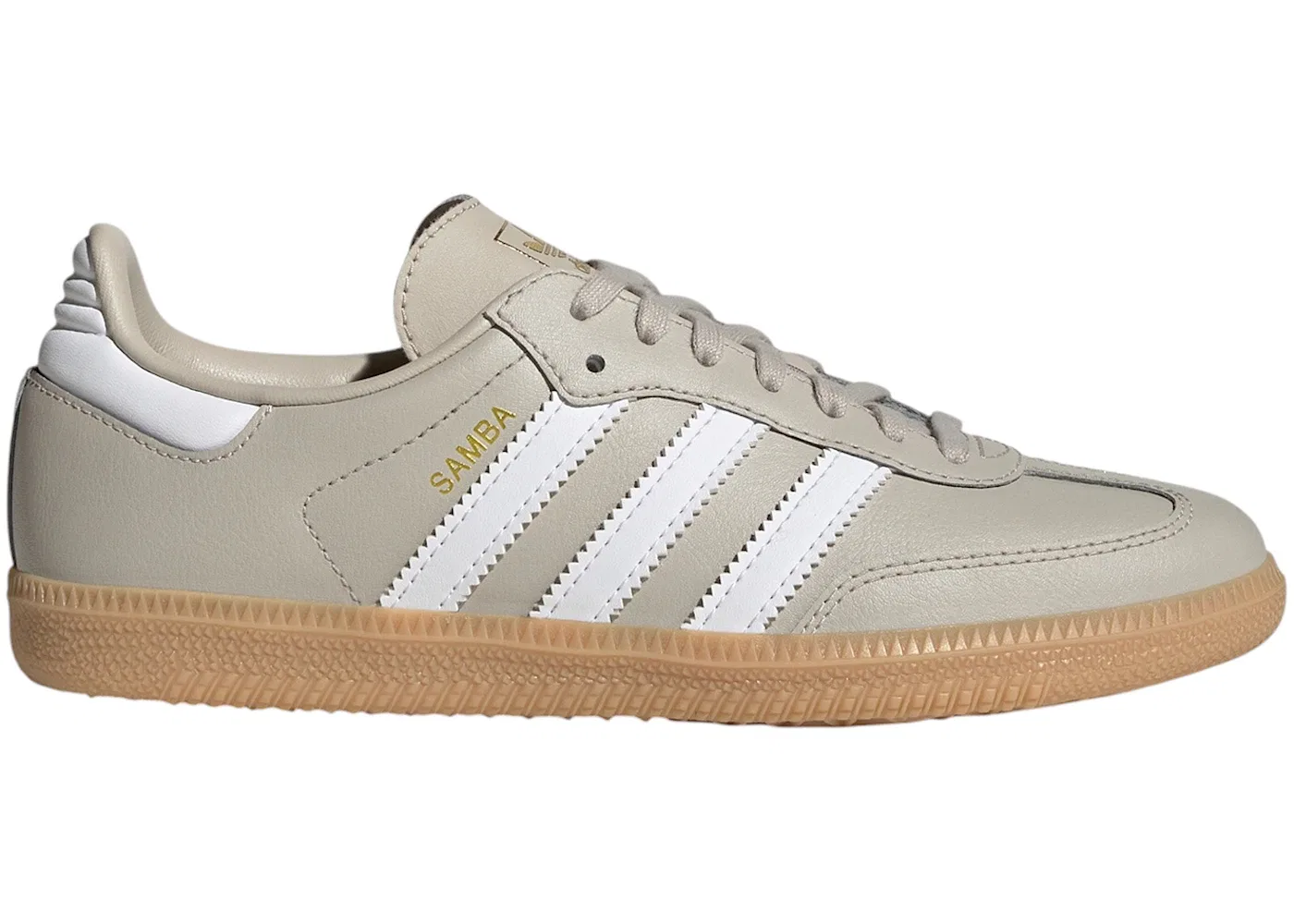 Детские кроссовки Lifestyle Adidas Samba OG, Beige Cloud White Gum