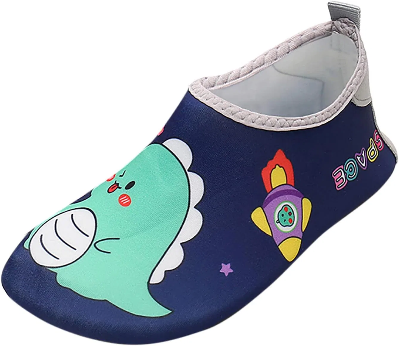 Детские кроссовки для мальчиков с принтом животных Tan Sneakers, Navy