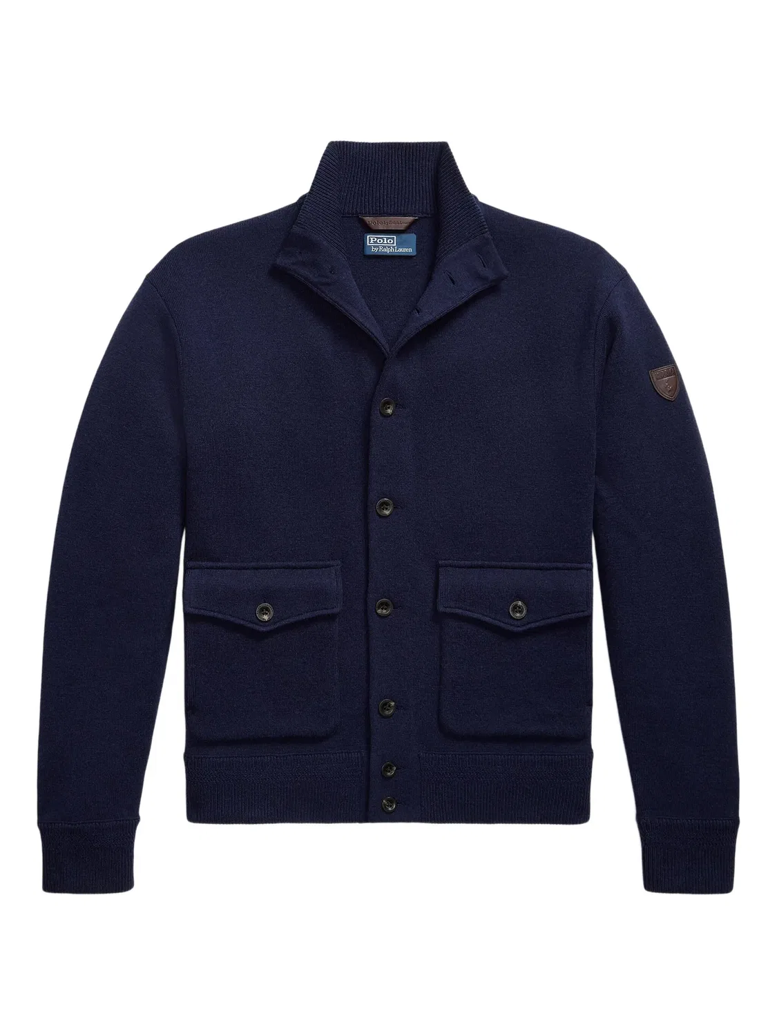 Polo Ralph Lauren Кардиган из шерстяной смеси темно-синий