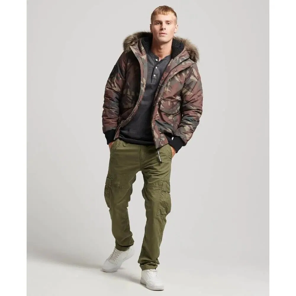 Мужская утепленная куртка Everest Superdry, Braun — фото 2
