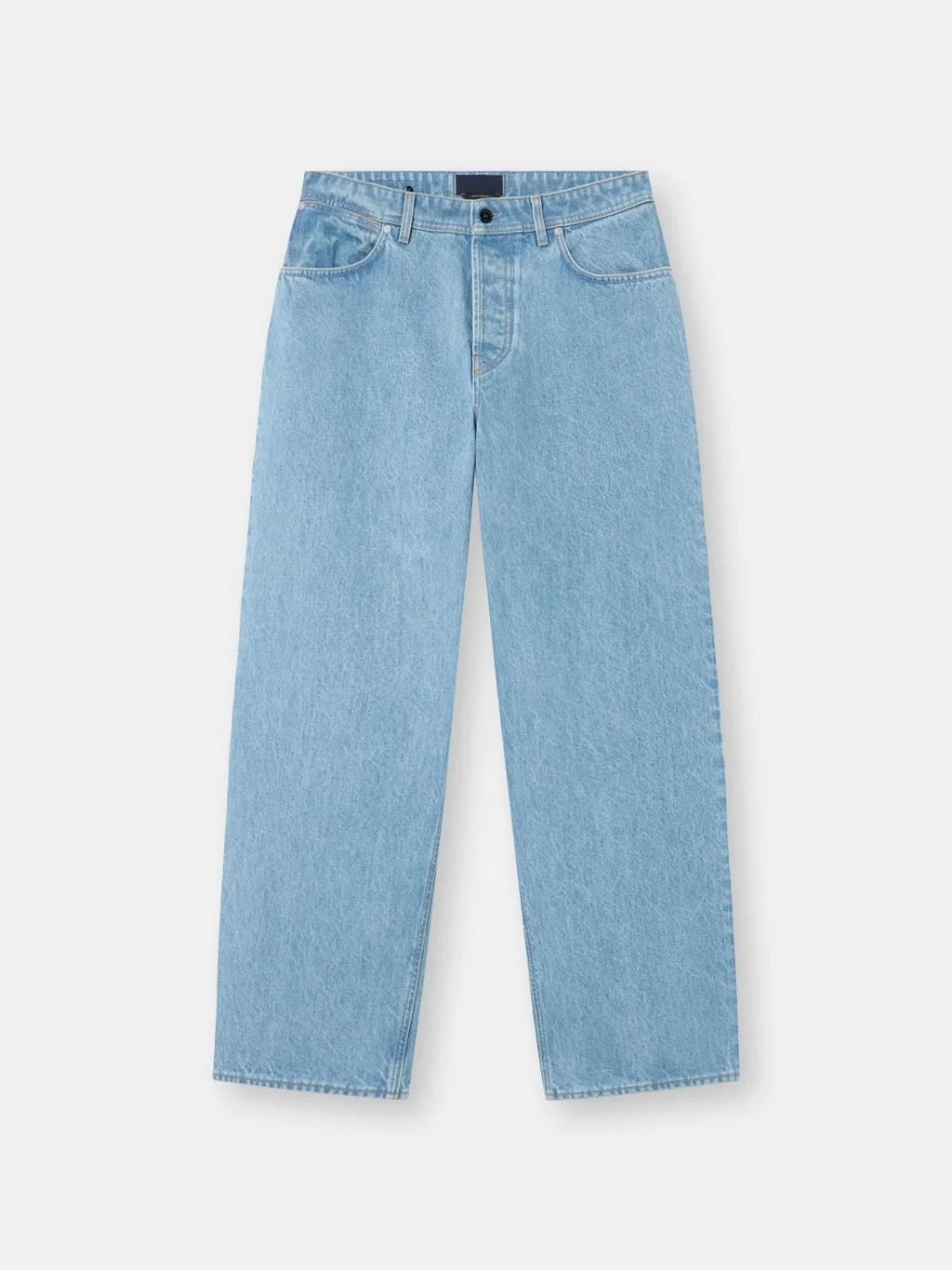 Мужские джинсы Stone Island Loose-fit Five-pocket, светло-голубой — фото 2