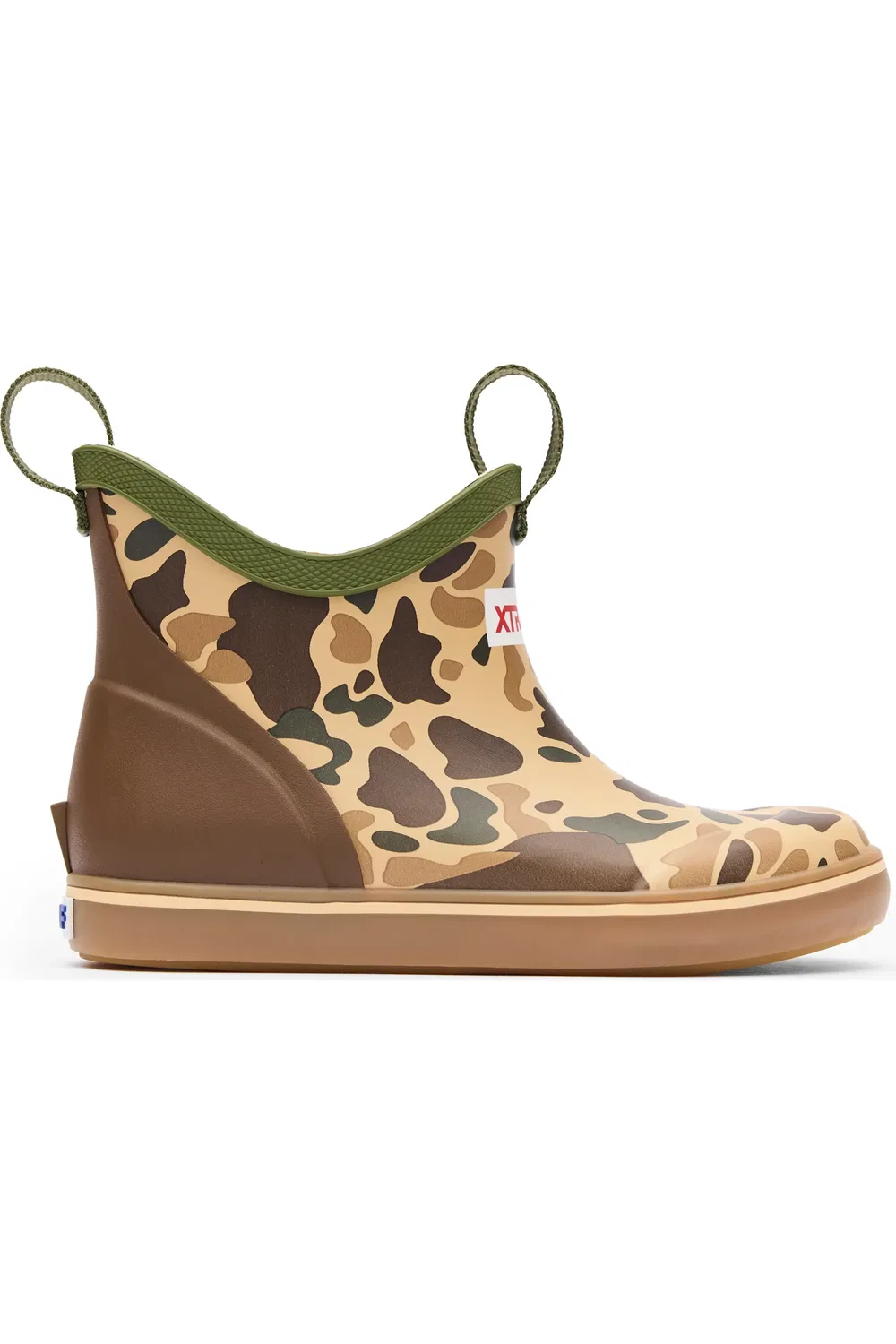 Детские ботинки водонепроницаемые Deck Boot XTRATUF, Duck Camo/Beige/Bison — фото 2