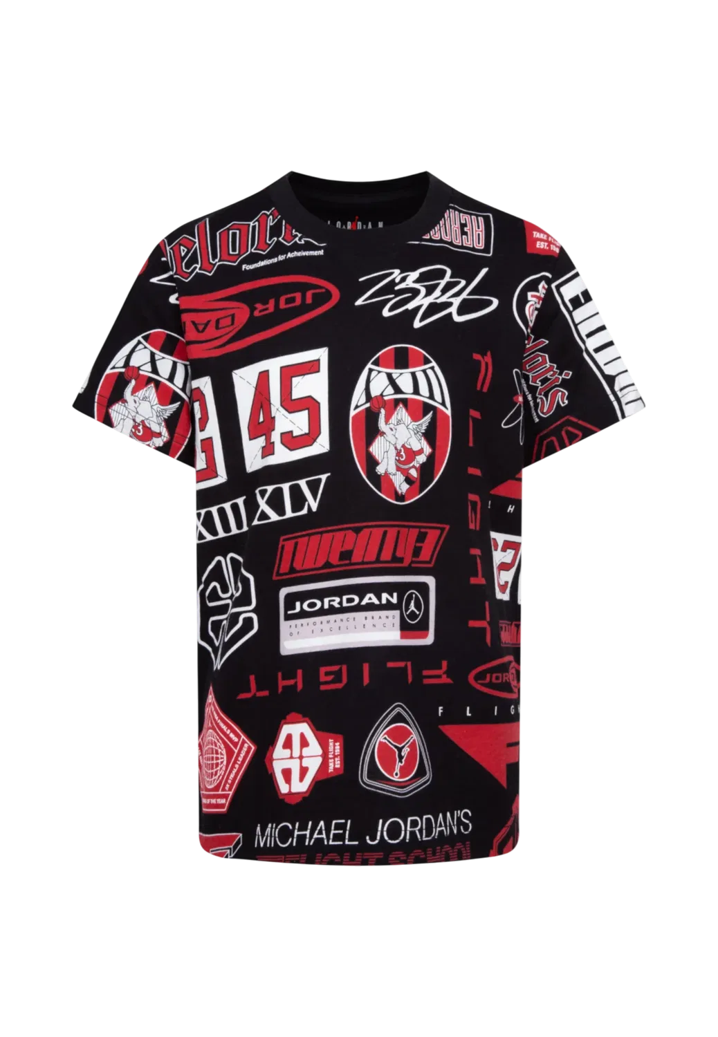 Футболка с принтом 95D621-023 Nike Sportswear, черный