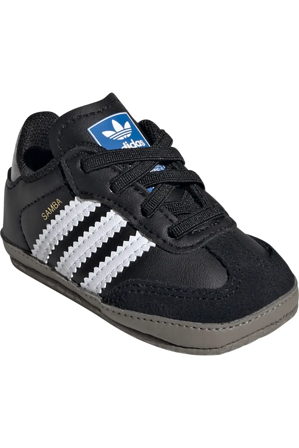 Детские кеды на мягкой подошве Samba adidas, Cblack/Ftw