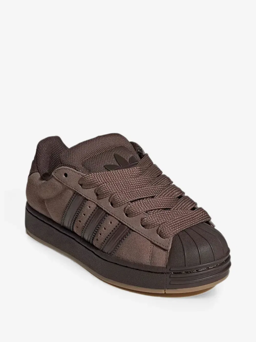 Кроссовки Superstar ST Adidas Kids, коричневый — фото 3