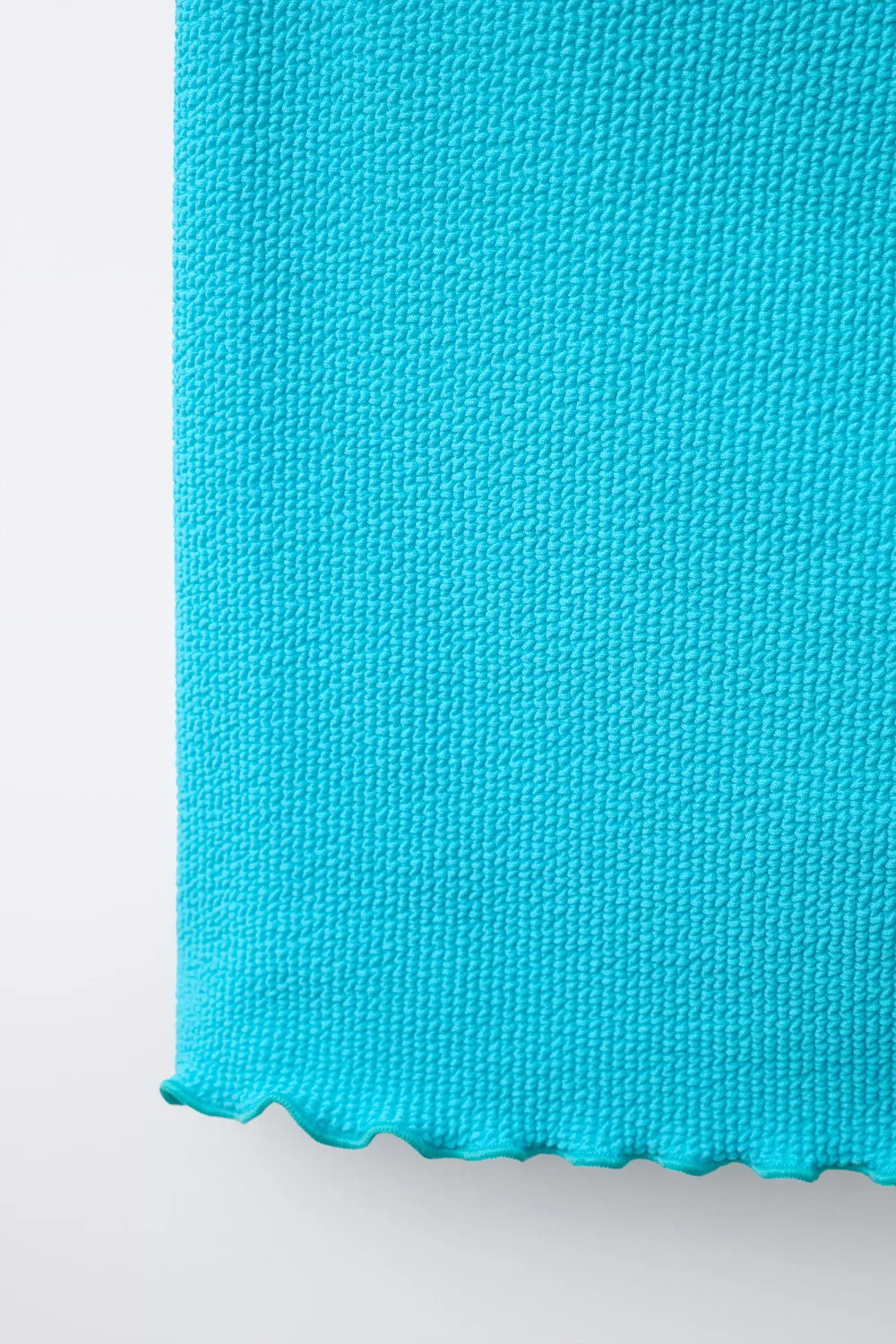 Ребристый парео ZARA, Turquoise — фото 4