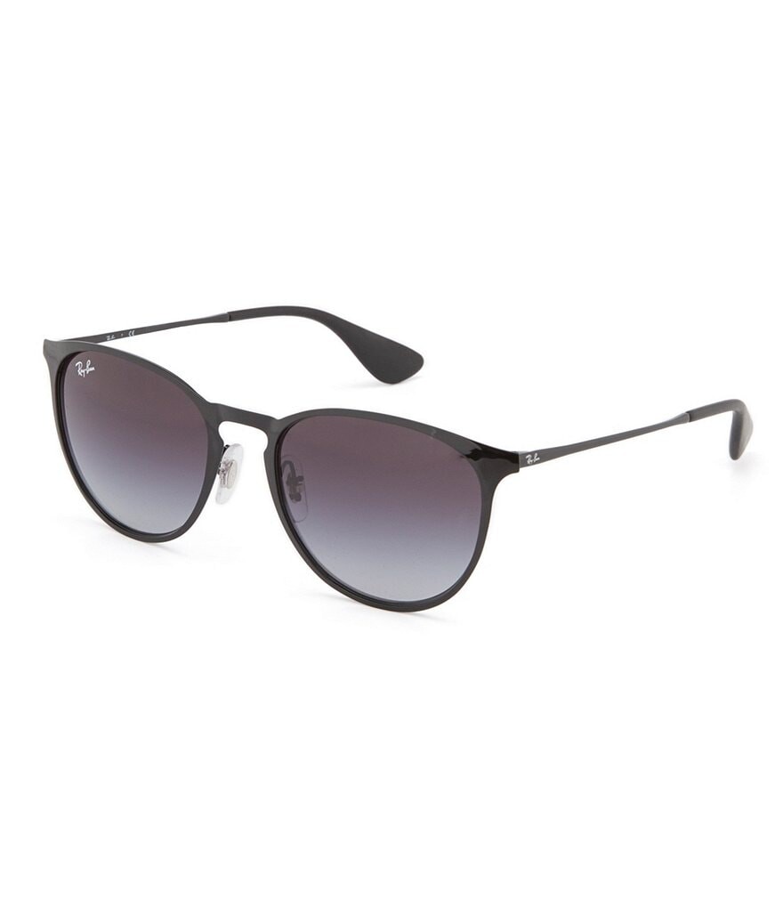 

Круглые солнцезащитные очки Ray-Ban Erika с градиентом, черный