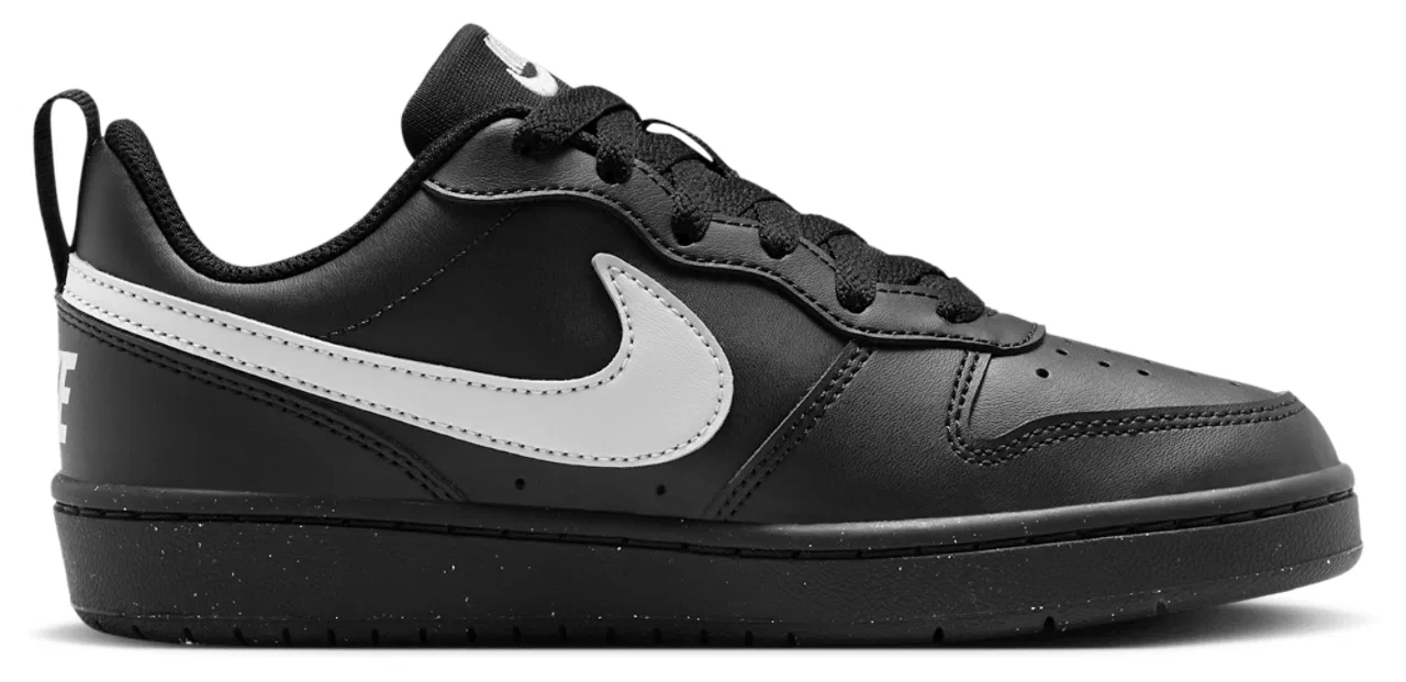 Кроссовки для мальчиков Court Borough Low Recraft Nike, цвет Grey Fog/Black/Black