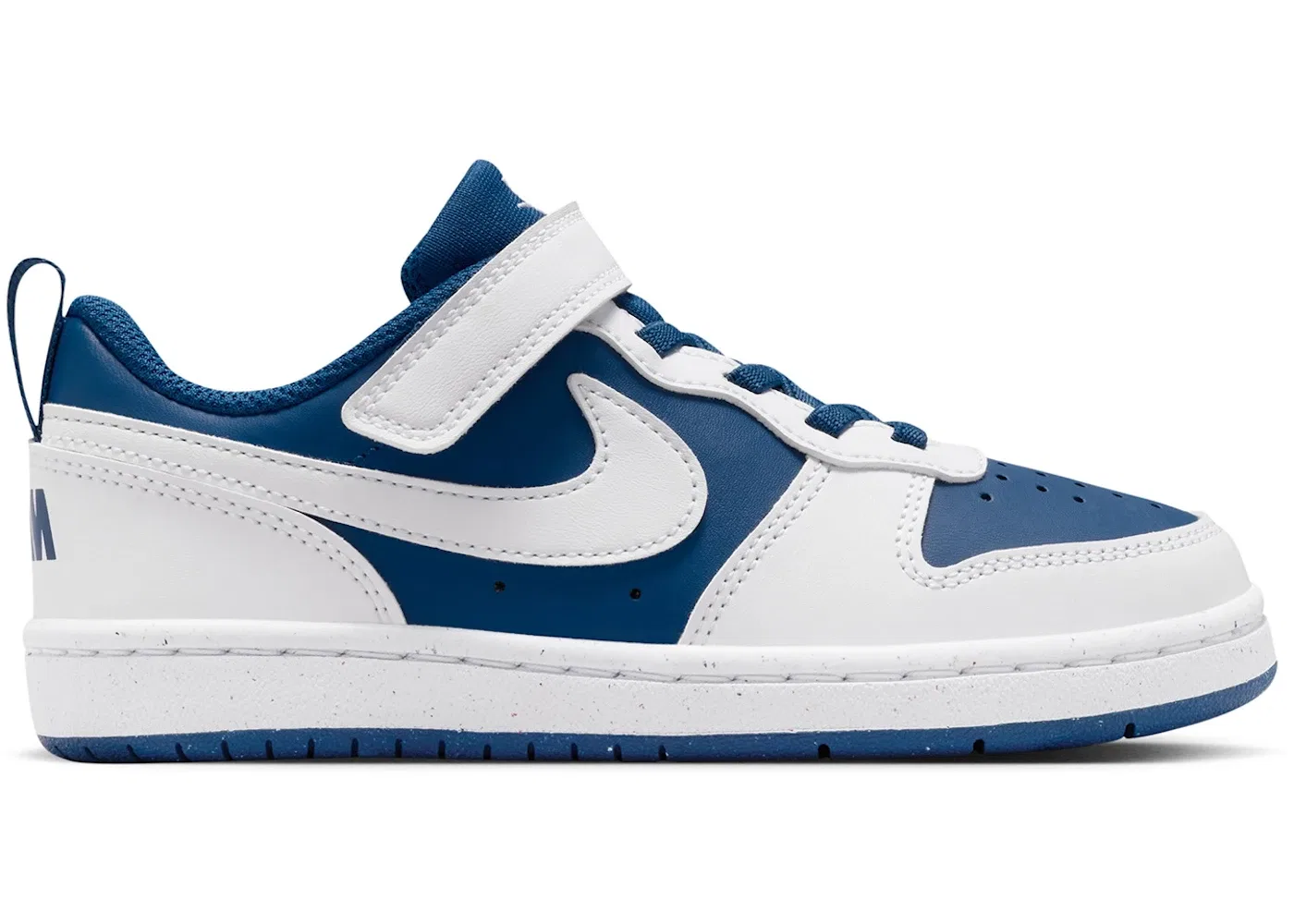 Детские кроссовки с низким верхом Nike Court Borough Low Recraft Nike, Court Blue/White/White