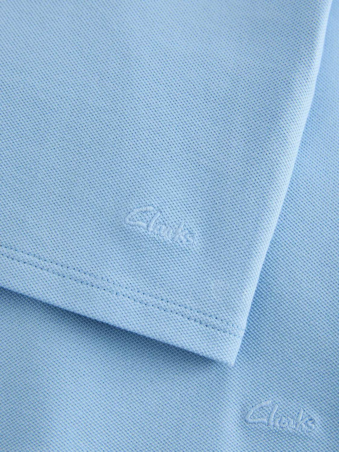 Рубашка Clarks небесно-голубого цвета — фото 4