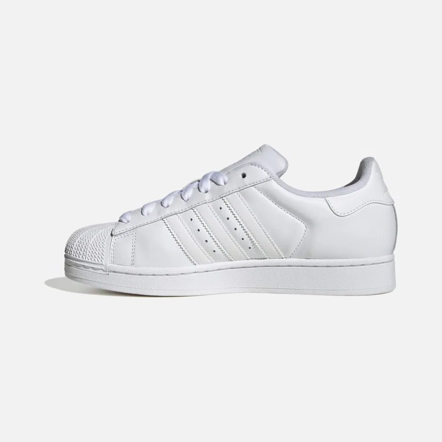 Кроссовки из экокожи Superstar II 50 Years of Street Style adidas, Белый — фото 2