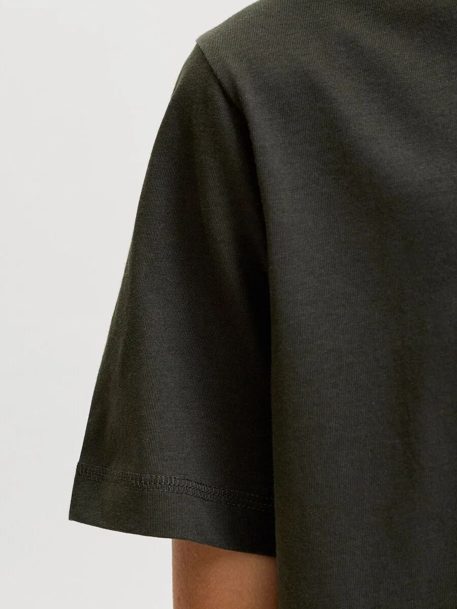 Детская футболка Jack & Jones Junior 'JCOCLUB' графитового цвета — фото 2