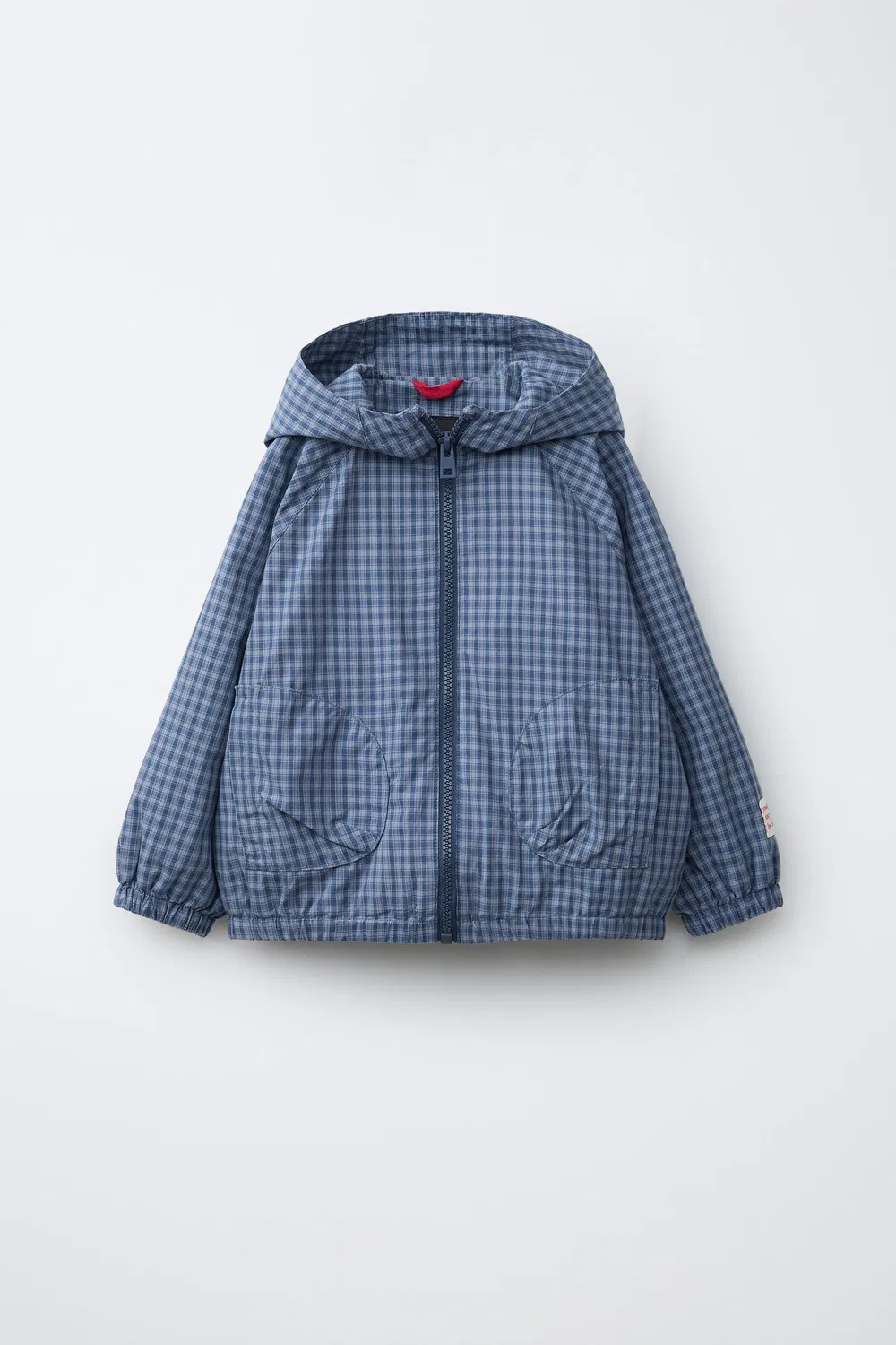 ЛЕГКАЯ КУРТКА В КЛЕТКУ ZARA, Blue