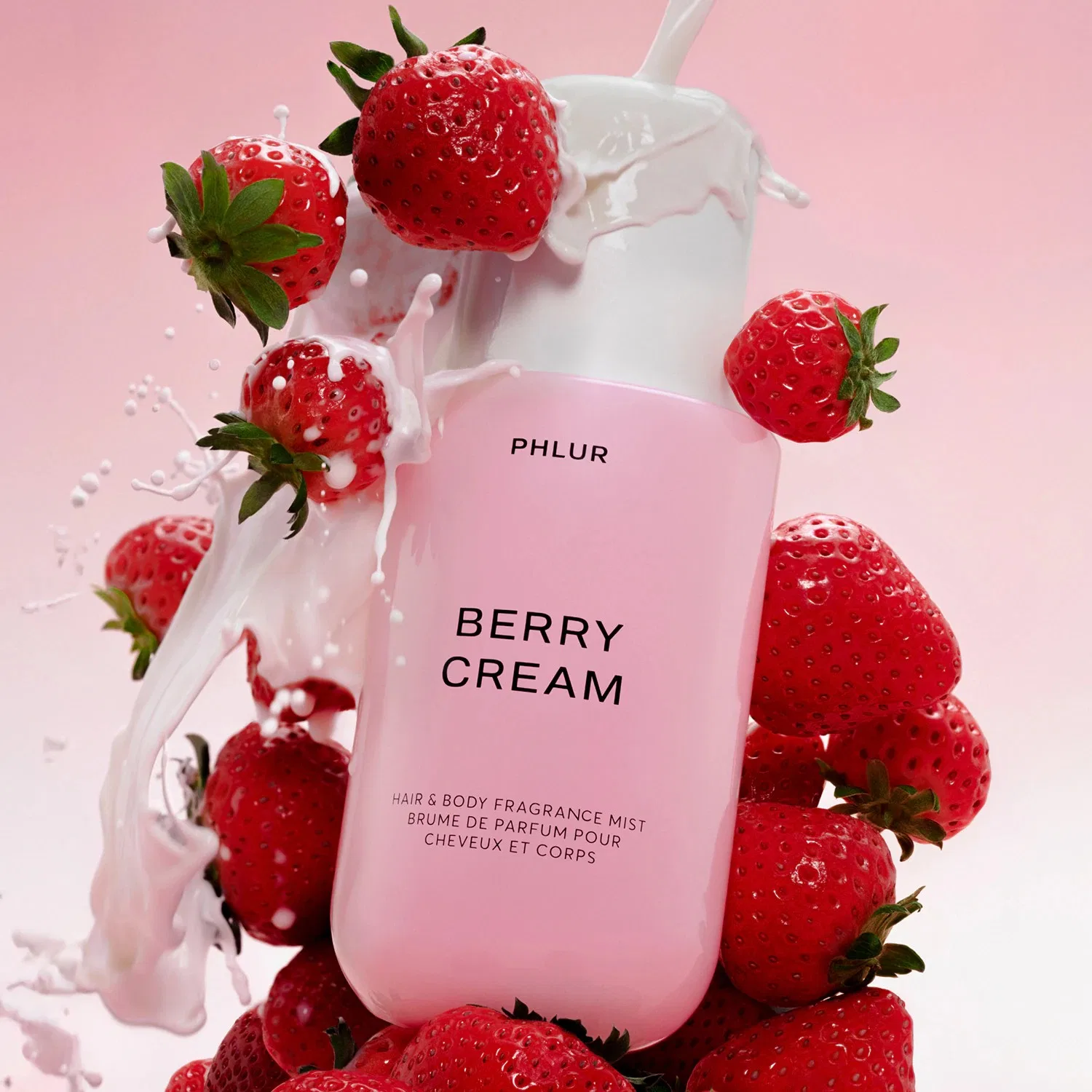 Парфюмерная вода-мист для волос и тела Berry Cream PHLUR, 237 мл — фото 2