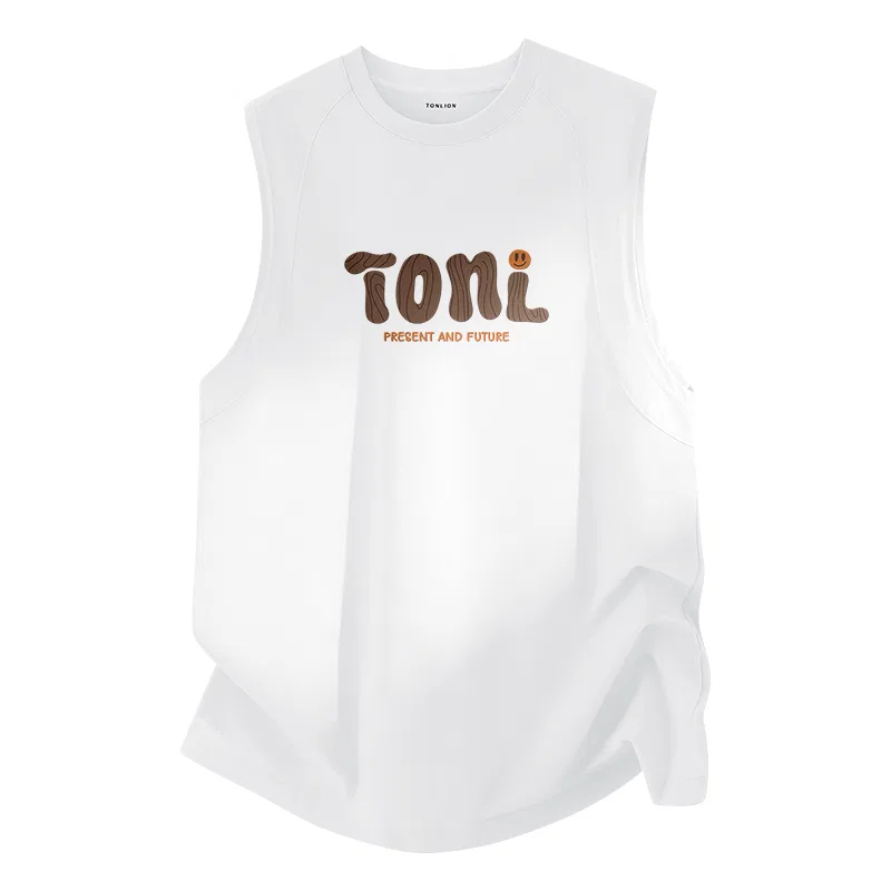 Детская безрукавка свободная Tonlion, Цвет Navy Blue — фото 4