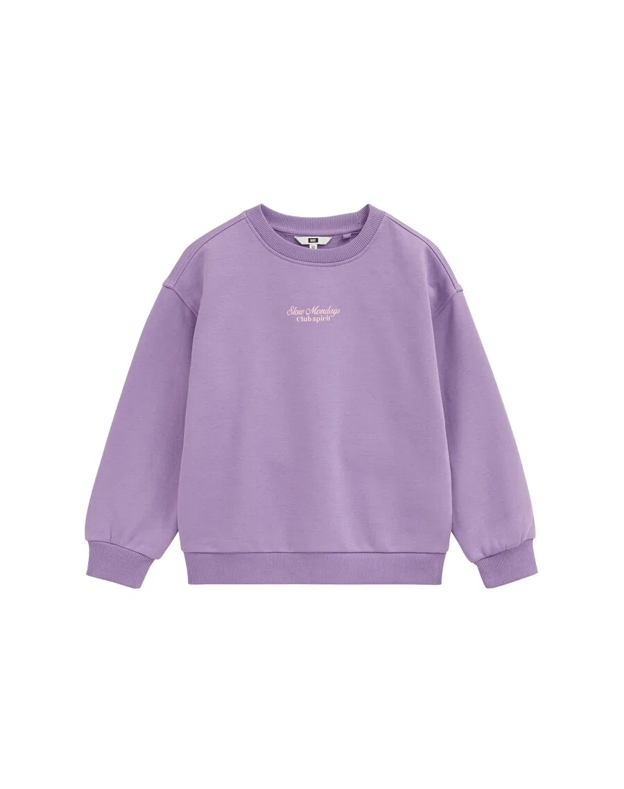 Свитер WE Fashion лавандового цвета