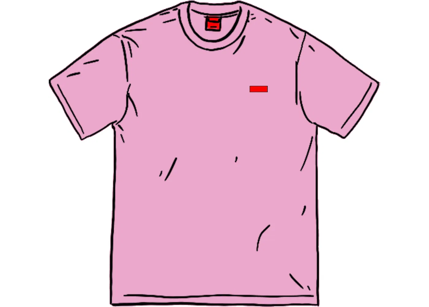 Мужская футболка с принтом Supreme Tee (SS20), Lilac