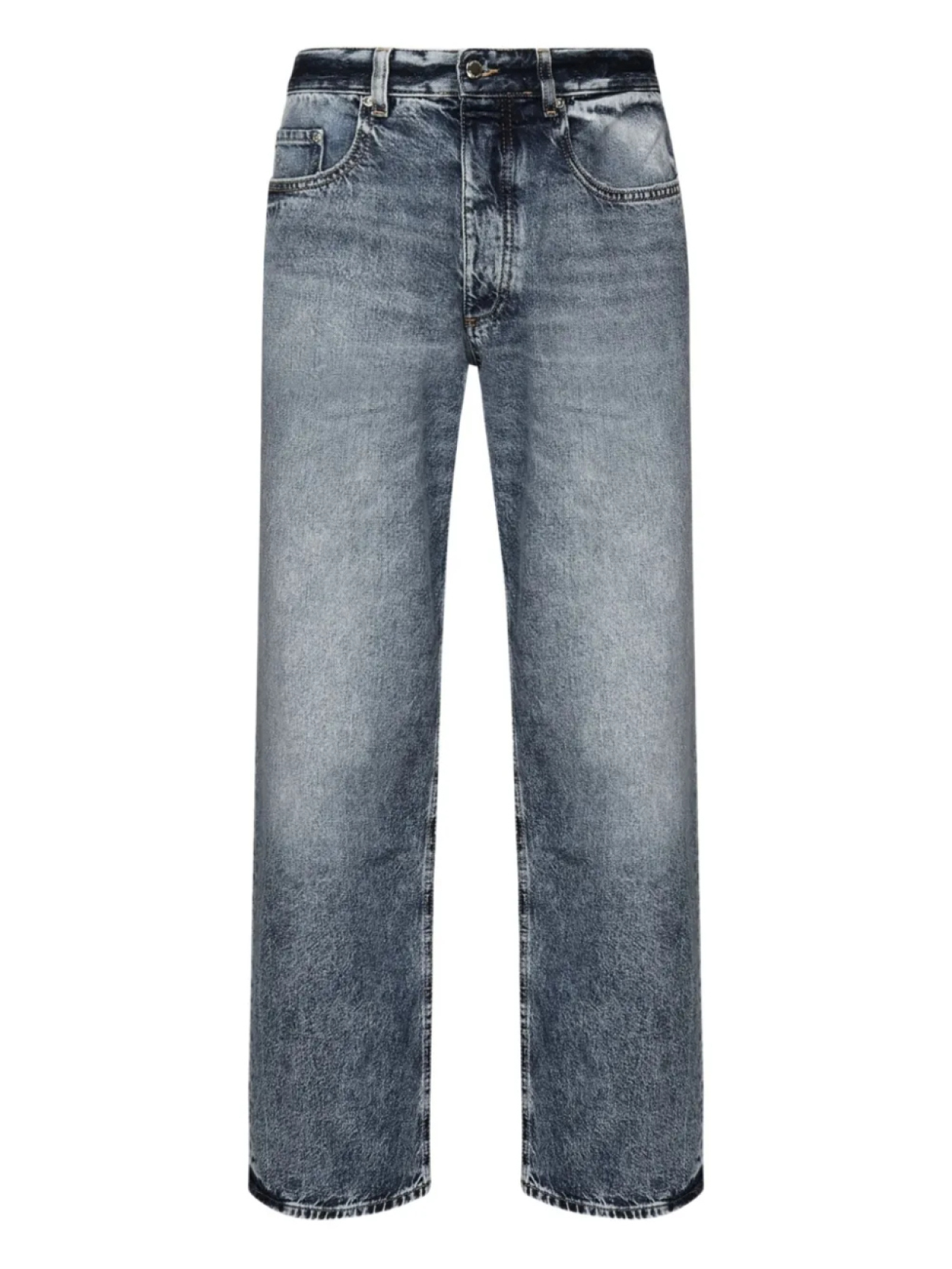 

Джинсы ICON DENIM с кислотной стиркой, синий