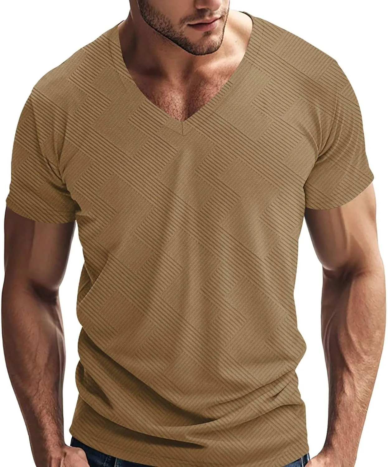 

Футболка для тренировок V-образным вырезом