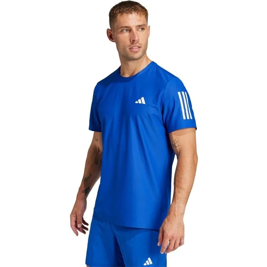 Футболка спортивная с длинным рукавом OTR B TEE adidas, Синий — фото 2