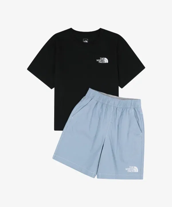 Футболка детская с коротким рукавом, ex Cruise, The North Face Kids, черный
