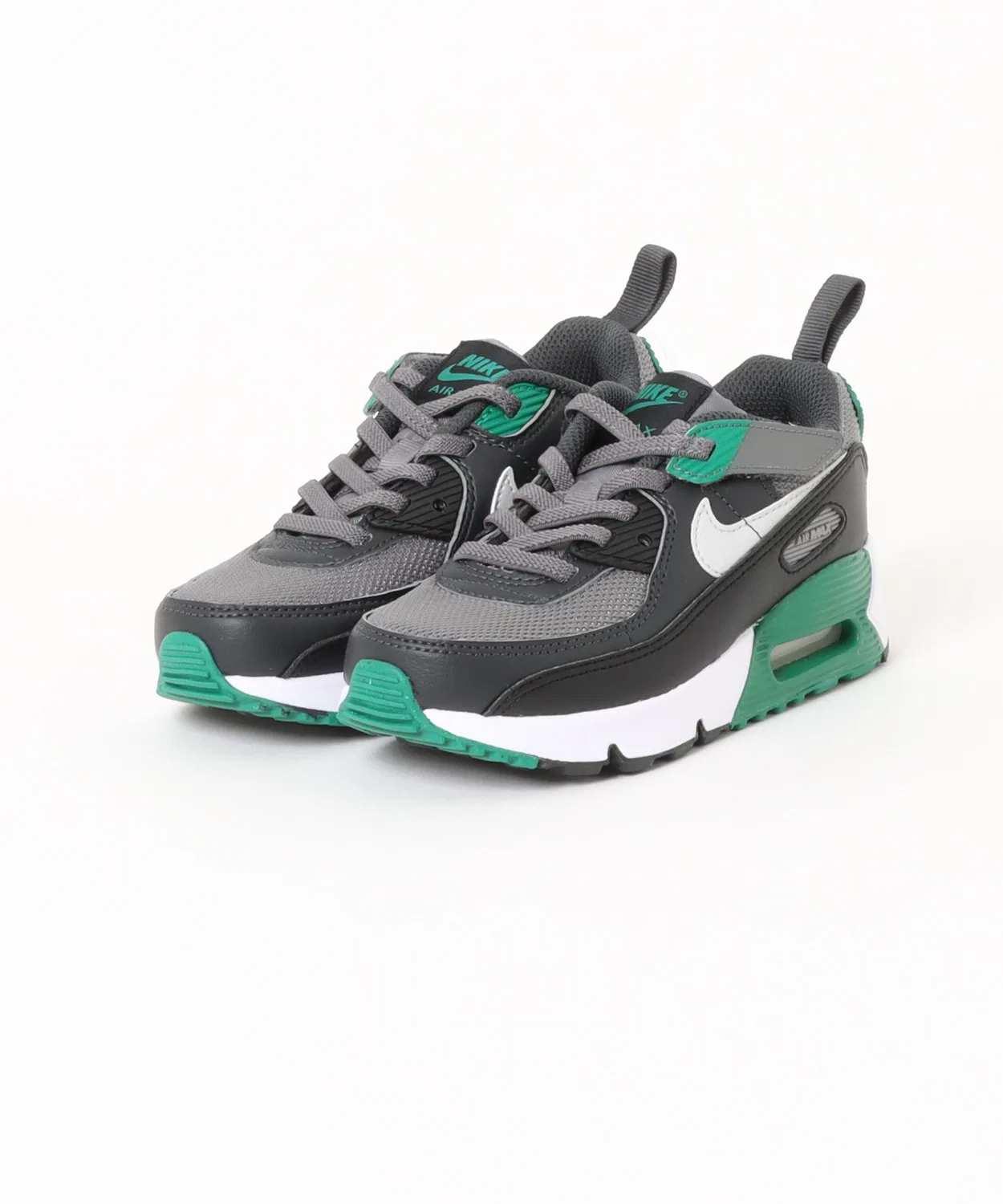 Детские кроссовки с принтом Air Max 90 EasyOn Mesh NIKE, Grey