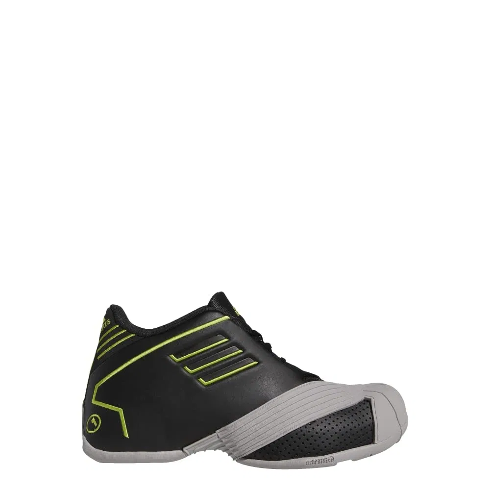 Детские баскетбольные кроссовки для мальчиков T-Mac 1 Adidas, Core Black Team Mid Grey Semi Solar