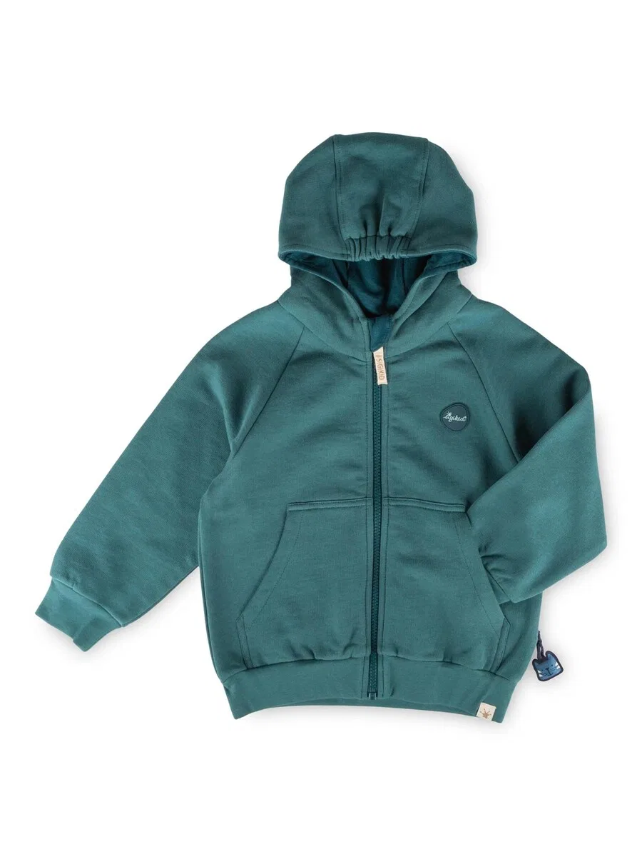 Толстовка на молнии SIGIKID, цвет «Sweatjacke», зеленая