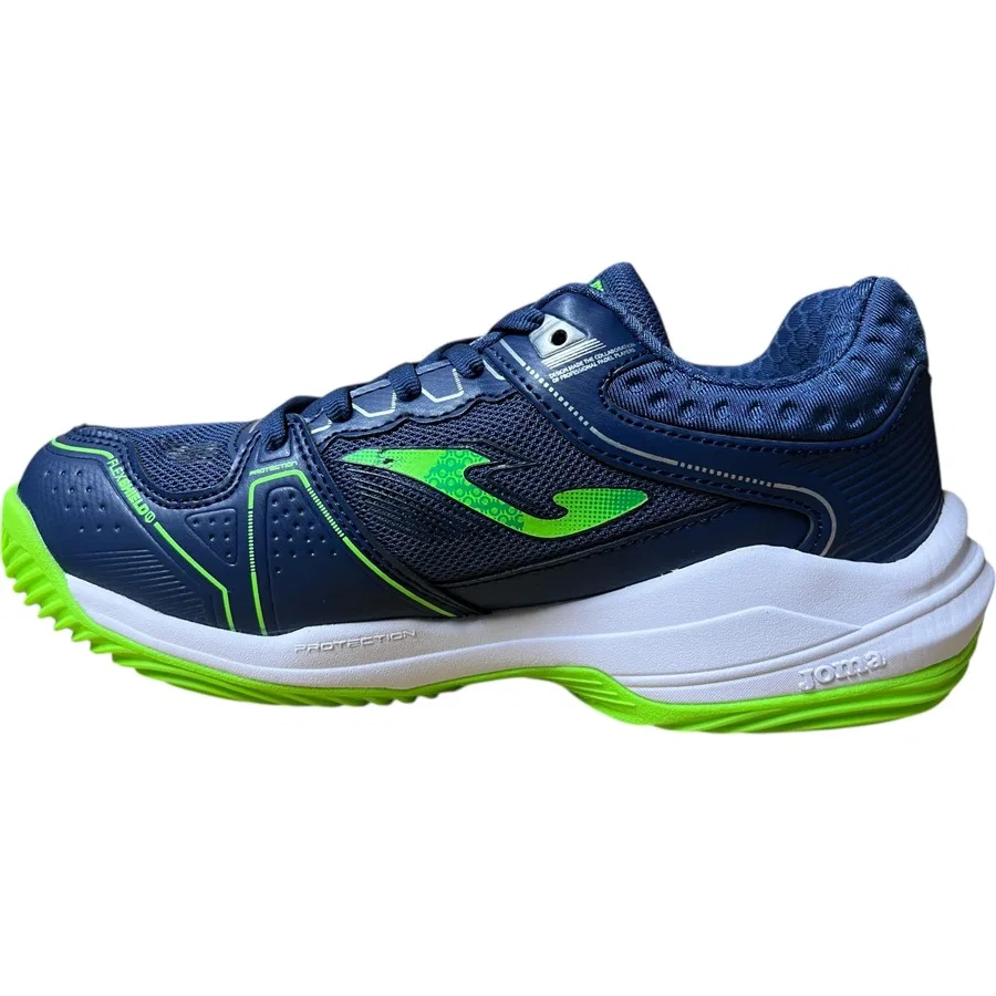 Детские теннисные туфли с шнуровкой Slam Jr Joma, Темно-синий — фото 3