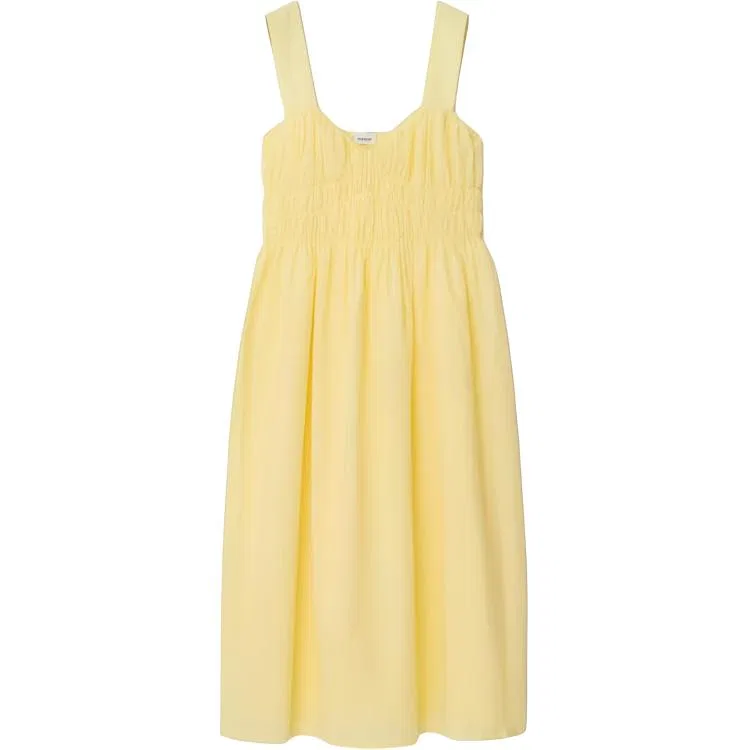 Платье-комбинация Slip Dress Burberry, женское, желтый