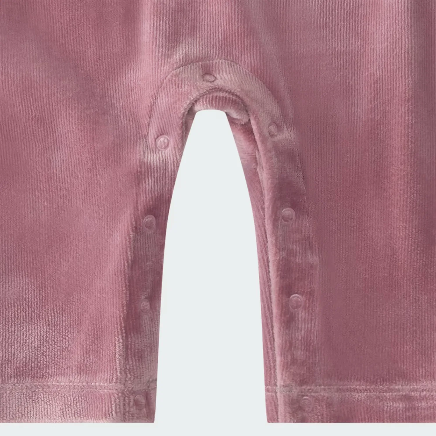 Детский велюровый комбинезон с оборками Adidas Sportswear, Magic Mauve — фото 4