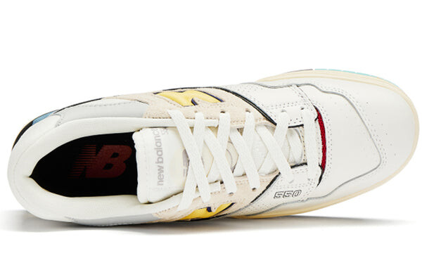 Кроссовки 550 New Balance, белый — фото 3