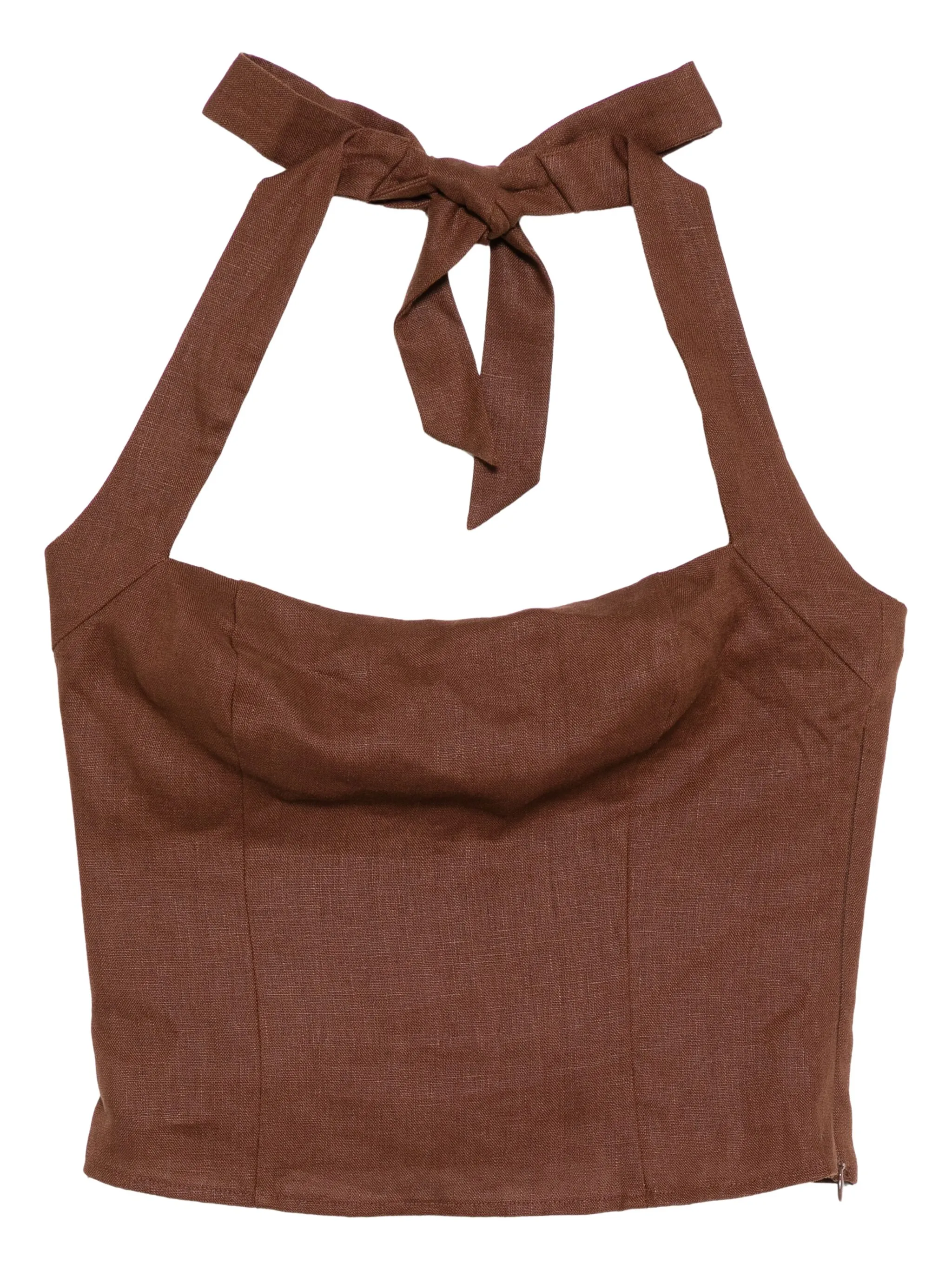 

Топ Malika Reformation, коричневый