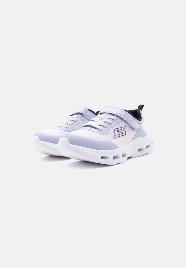 Кроссовки с клетчатым узором Glide step drift Skechers Lavender, Multi-coloured, лавандовый/мультиколор — фото 2