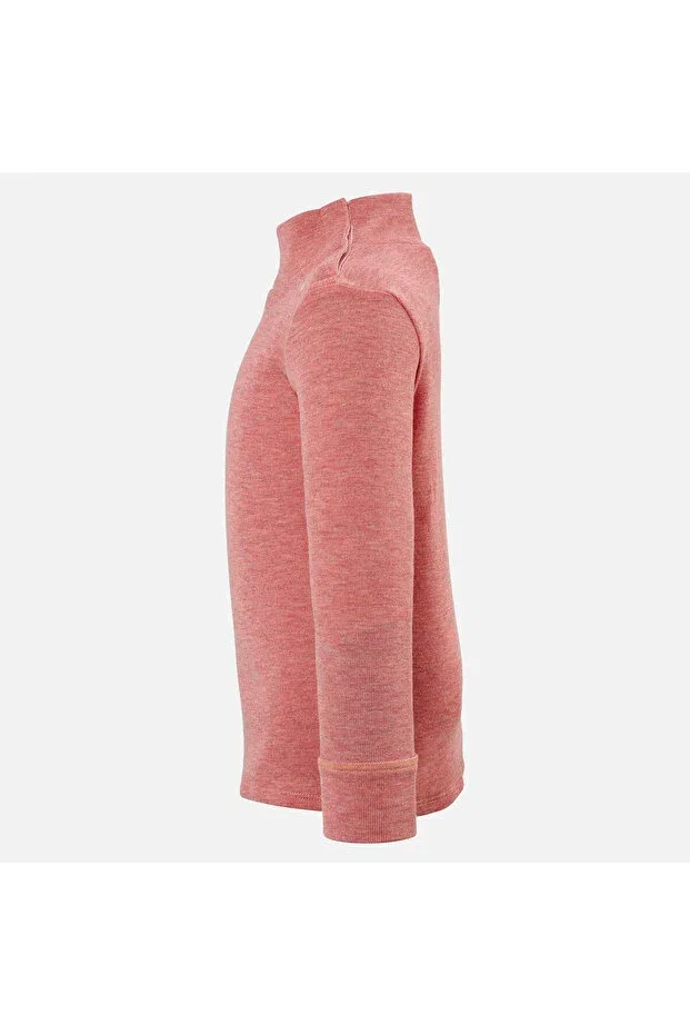 Детское термобелье для девочек с длинным рукавом Decathlon, Pink — фото 4