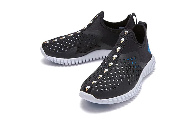 Детские кроссовки с открытым носком и быстросохнущим верхом Aqua Drift New Balance, Black Blue — фото 3