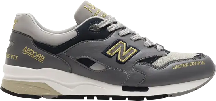 Кроссовки New Balance 1600 'Just for the Fit Grey' Japan Exclusive, серый — фото 2