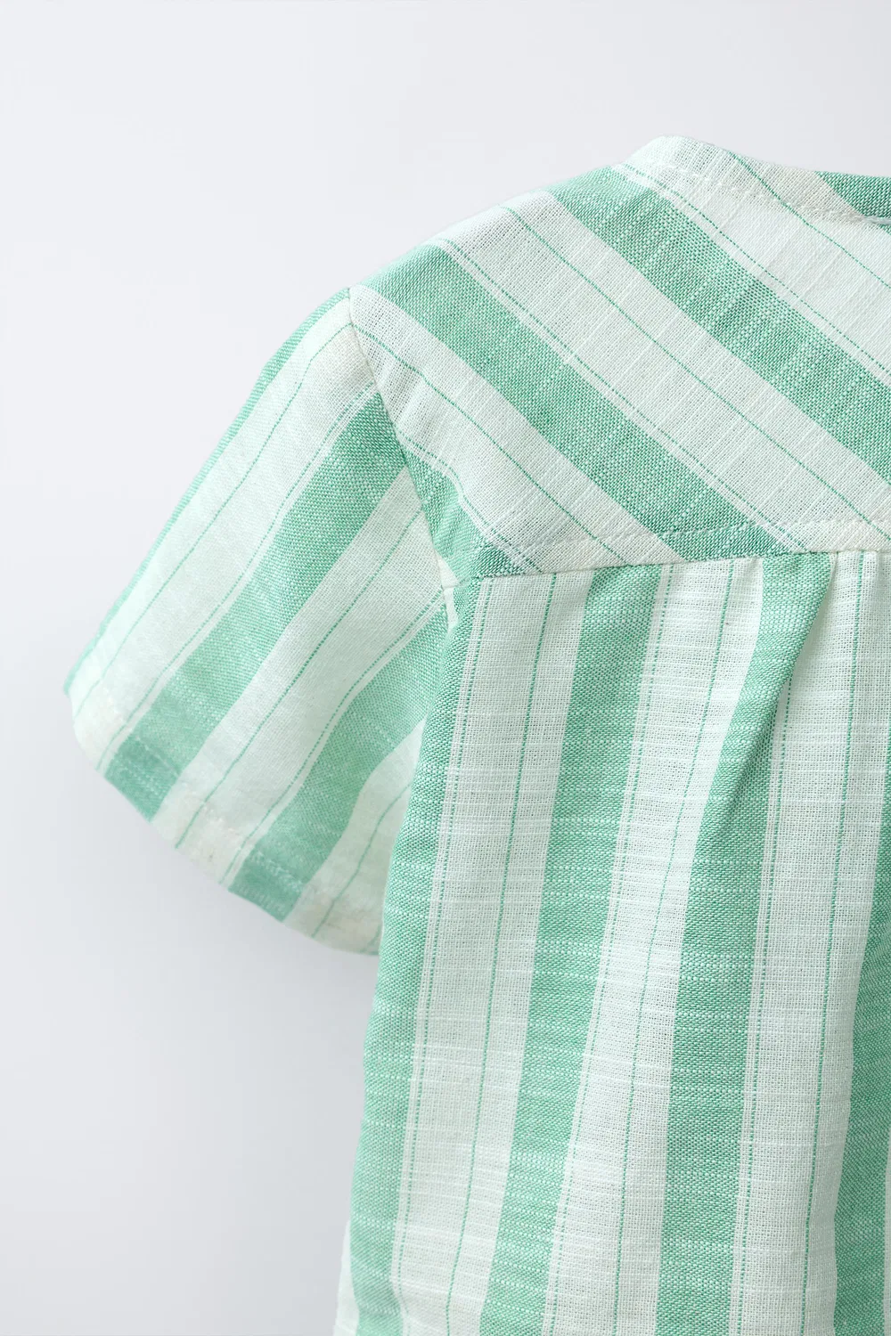 ПОЛОСАТАЯ РУБАШКА ZARA, Green — фото 4
