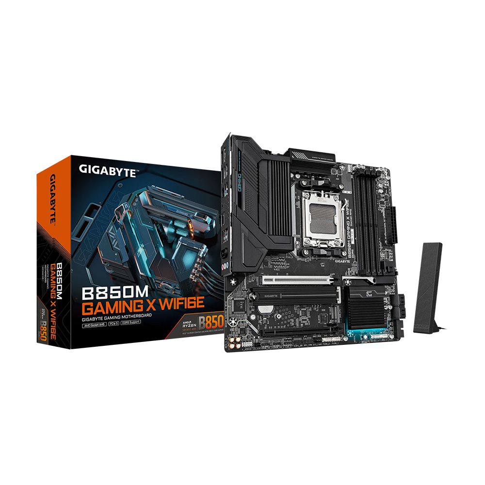 

Материнская плата Gigabyte B850M GAMING X WIFI6E, AM5, DDR5, Wi-Fi