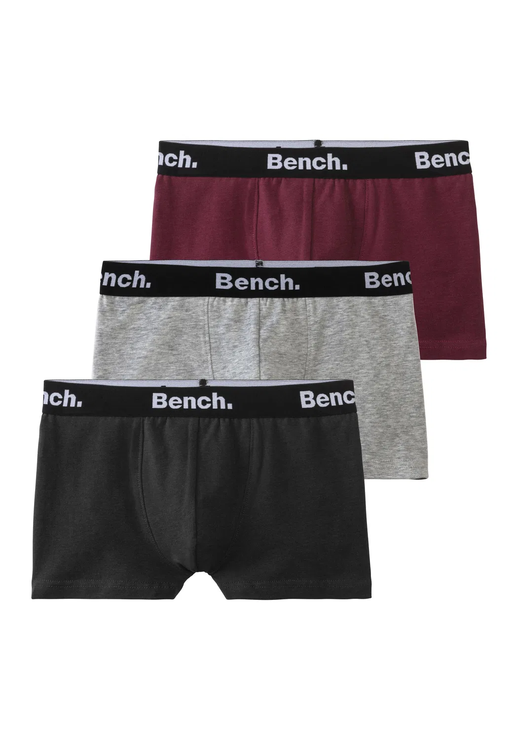 Детские боксеры для мальчиков с эластичным поясом Bench, Black — фото 3