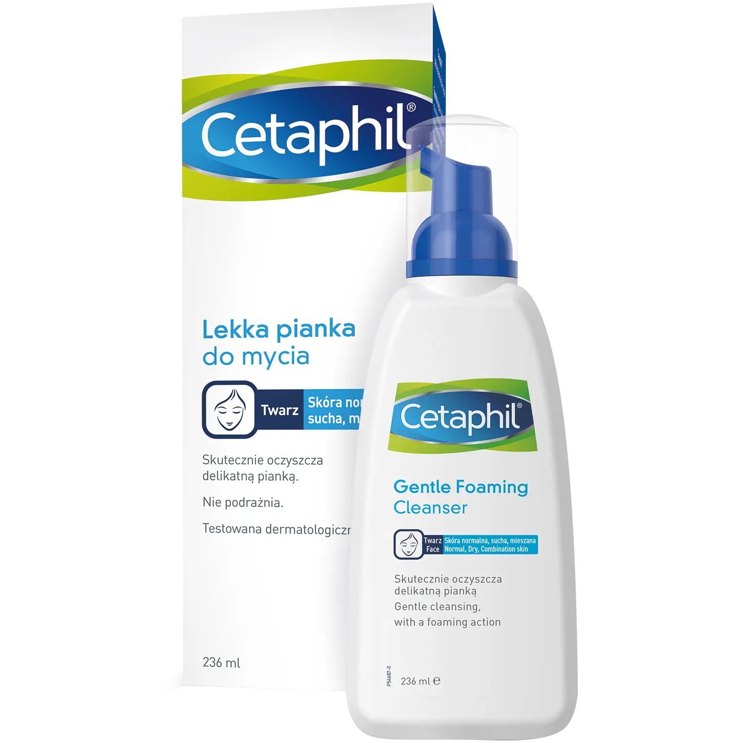 

Cetaphil легкая пенка для умывания лица, 236 мл