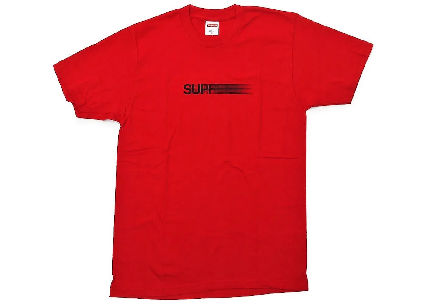 Мужская футболка с принтом Motion Logo Supreme, Red